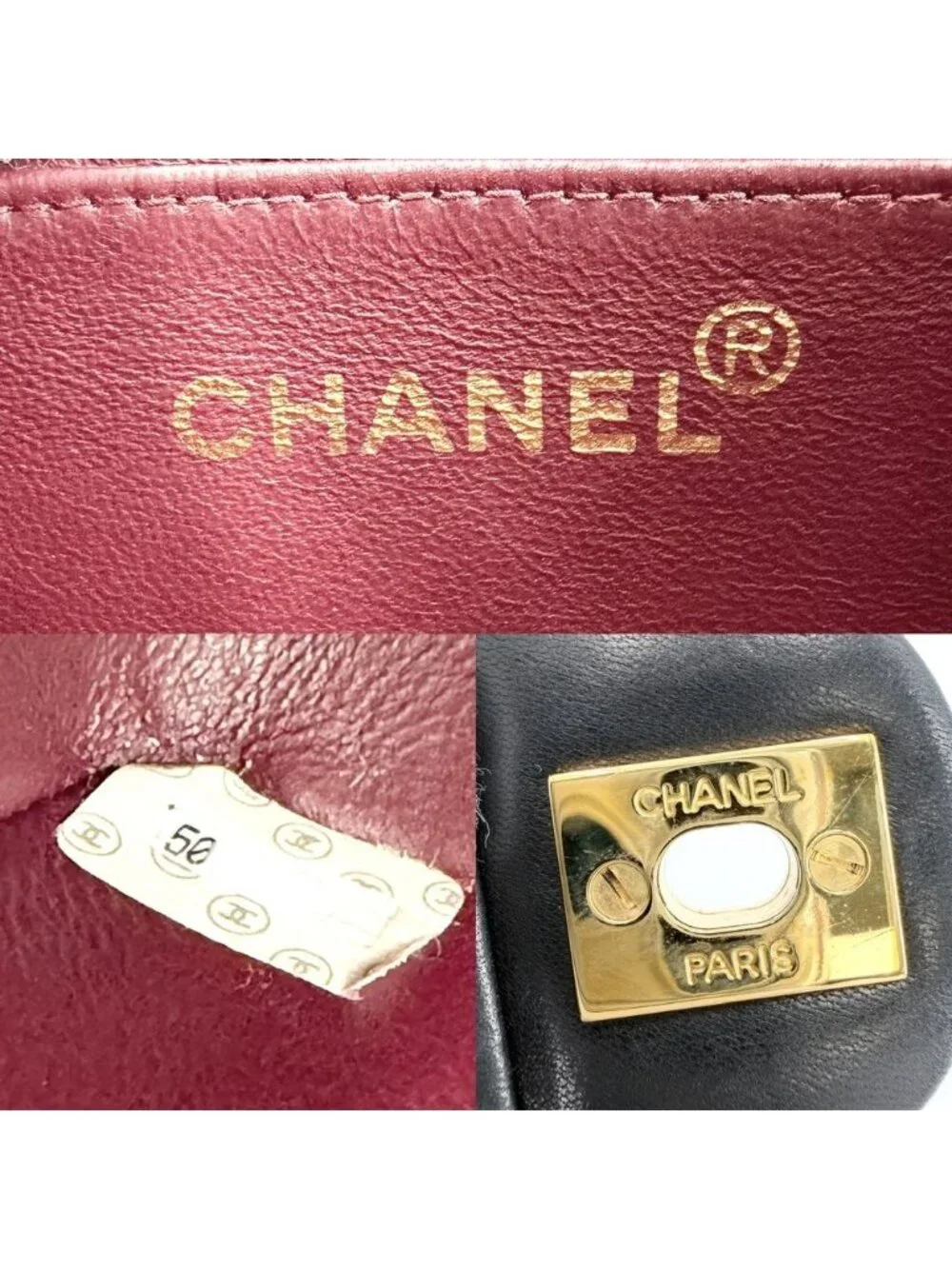 Chanel Shoulder Bag Mini Quilted Chain Turnlock Bag Crossbody Mini CC Logo